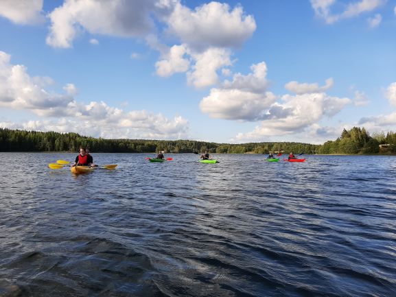 Kajaakki melonta ryhmä SE Action